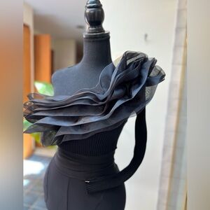 Zara organza crop top, size S